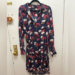 Equipment 100% silk shirt dress